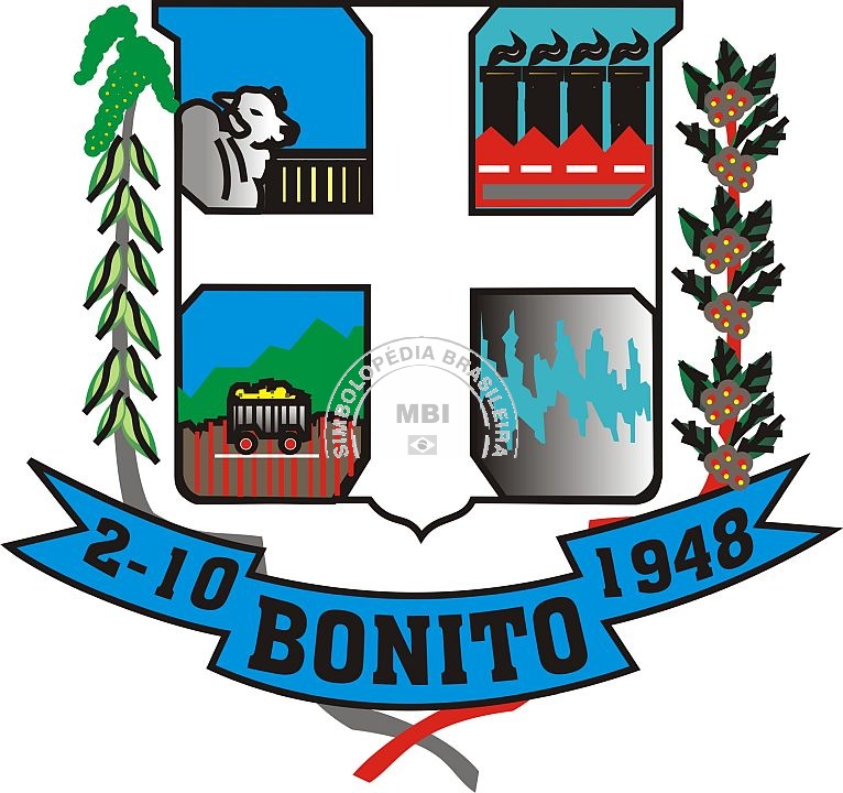 Brasão da Cidade de Bonito Brasão da Cidade de Bonito