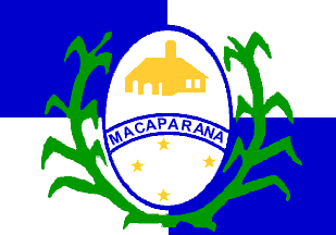 Bandeira da Cidade de Macaparana Bandeira da Cidade de Macaparana