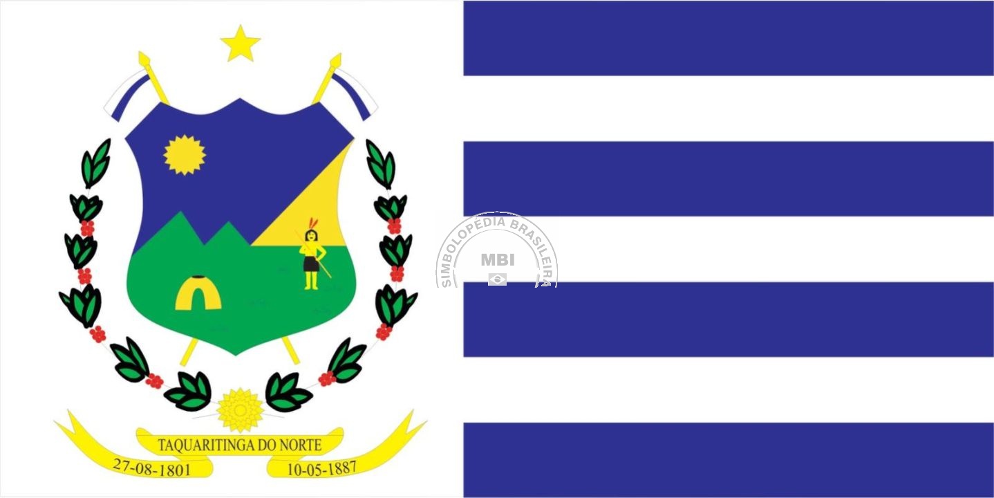 Bandeira da Cidade de Taquaritinga do Norte Bandeira da Cidade de Taquaritinga do Norte