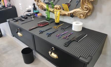 Foto interior da Barbearia Nacuca Loja 2