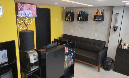Foto interior da Barbearia Nacuca Loja 2