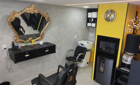 Foto interior da Barbearia Nacuca Loja 2